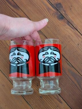 Vintage Pringles Glasses